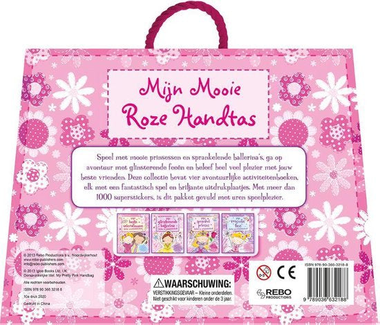 Mijn mooie roze handtas