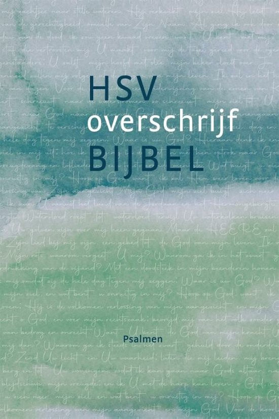 HSV overschrijf bijbel - Psalmen