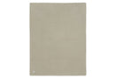 Jollein - Deken Ledikant 100 x 150 Basic Knit - Olive Green/Fleece
