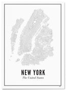 Wijck Poster - New York Stad - 21x30cm
