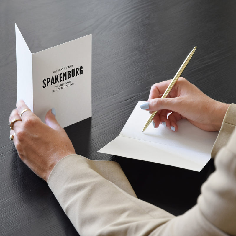 Wijck Postcard - Someone from Spakenburg wishes you happy birthday