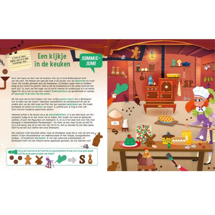 Speuren/zaklamp - Het heerlijk avondje van Sinterklaas