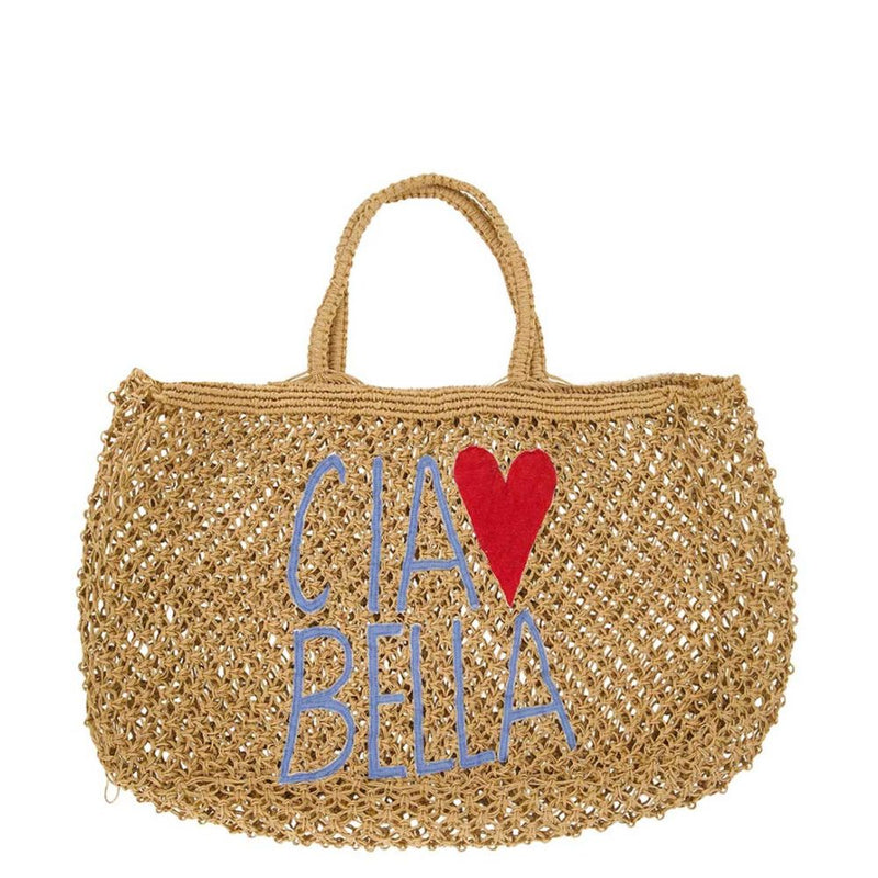 Zusss - Strandtas met borduur - Ciao Bella