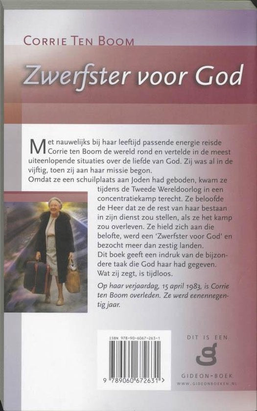 Zwerfster voor God - LUISTERBOEK - Corrie ten Boom