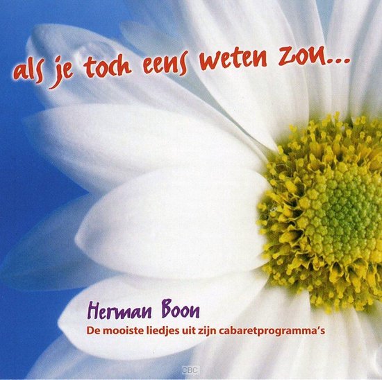 CD - Herman Boon - Als je toch eens weten zou...