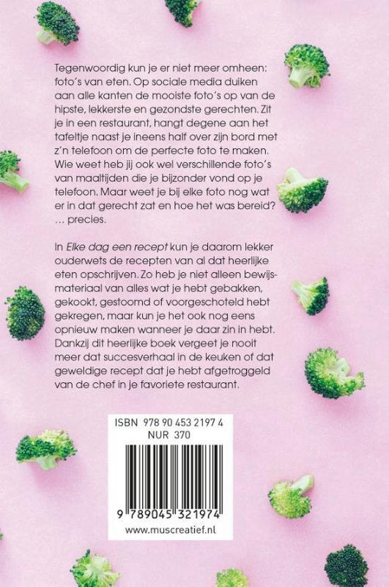 Elke dag een recept - Culinair dagboek