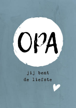 Opa - Studio LUV kaarten