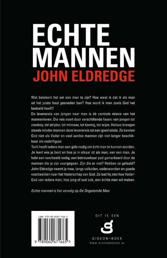 Echte mannen - John Eldredge