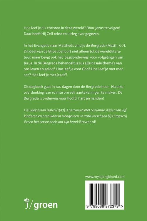Levensweg - 100 dagenboek bij de Bergrede