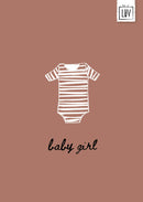 Baby Girl - 7201 - Studio LUV kaarten