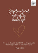 Huwelijk - 7206 - Studio LUV kaarten