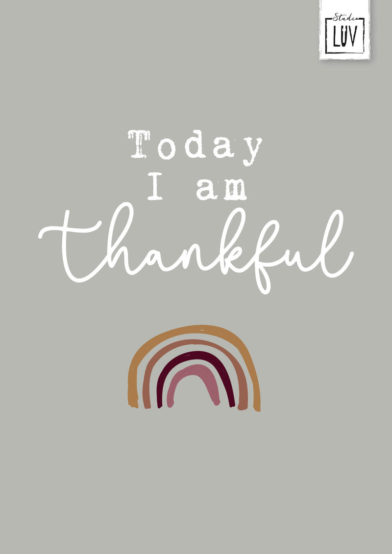 Today I am thankful - 7234 - Studio LUV kaarten
