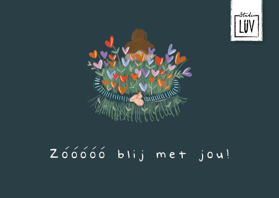 Zo blij met jou - Studio LUV Kaarten