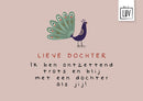 Lieve dochter - Studio LUV Kaarten