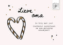 Studio LUV Kerstkaart - Lieve om