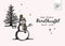 Studio LUV Kerstkaart - Kerstknuffel