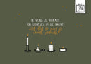 Studio LUV Kerstkaart - Lichtjes