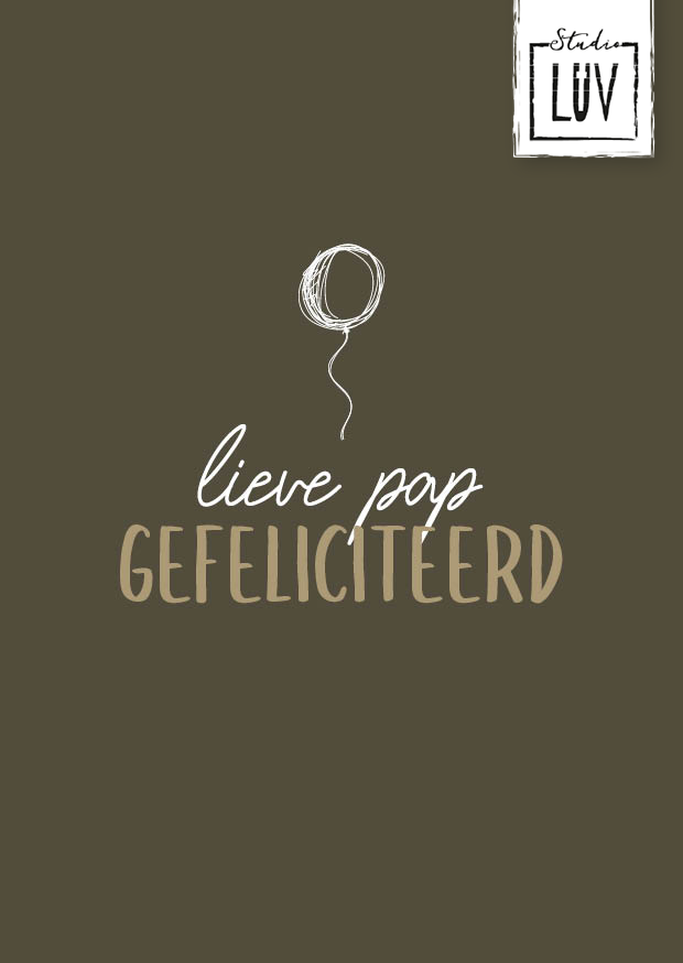 Studio LUV Kaarten - Lieve Pap