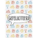 Gefeliciteerd - Studio LUV kaarten