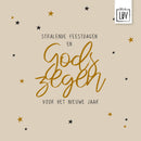 Studio LUV Kerstkaart - God's zegen