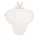 Jollein Wikkeldeken Bunny 100x105cm - Off White