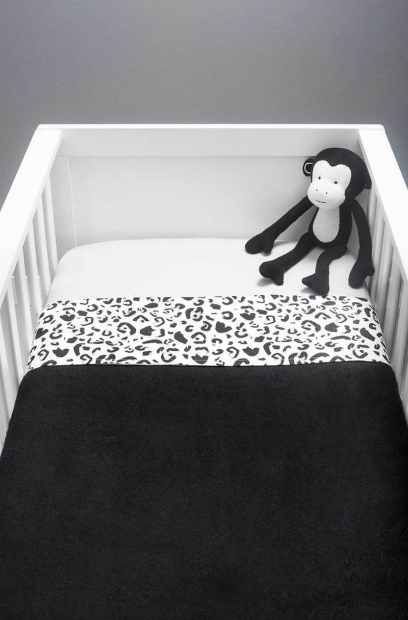 Jollein Laken Wieg 75x100cm - Leopard