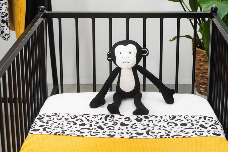 Jollein Laken Wieg 75x100cm - Leopard