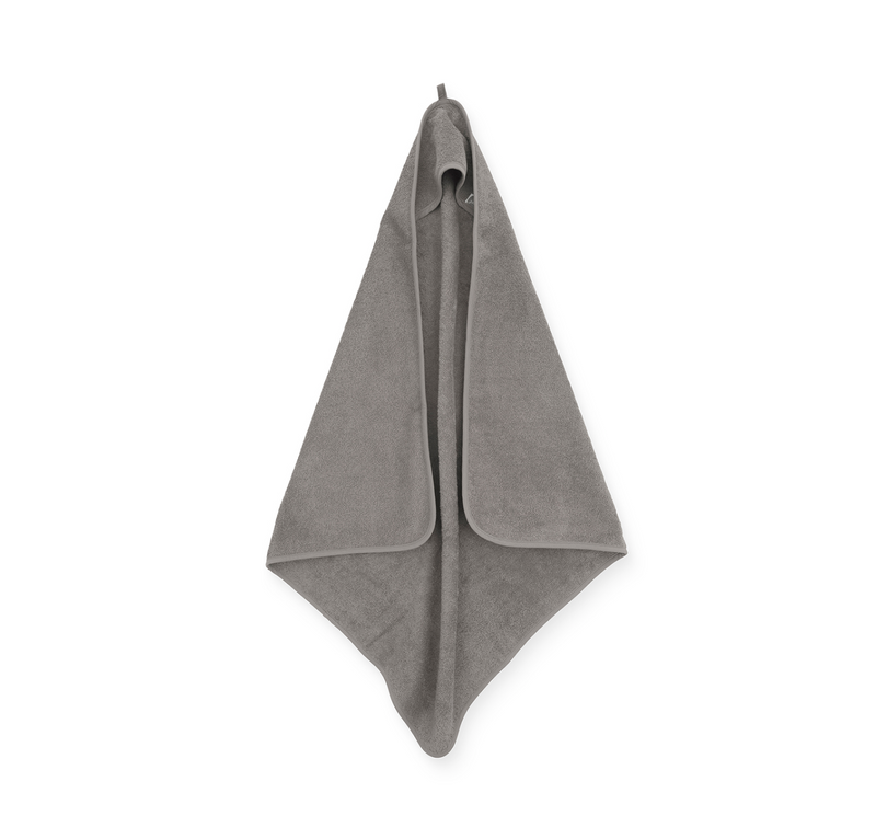 Jollein Badcape Badstof 75x75cm - Storm Grey