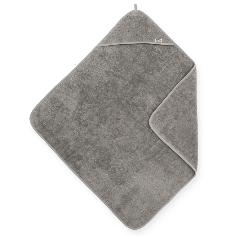 Jollein Badcape Badstof 75x75cm - Storm Grey