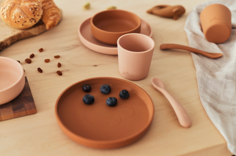 Jollein Dinerset - Siliconen - Pale Pink