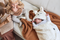 Jollein Ledikant Deken Teddy 100x150cm - Bliss Knit - Caramel