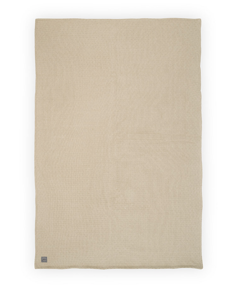 Jollein Wieg Deken Teddy 75x100cm - Bliss Knit - Nougat