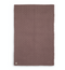 Jollein Wieg Deken 75x100cm - Spring Knit - Chestnut/Coral Fleece