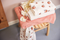 Jollein Wieg Deken 75x100cm - Spring Knit - Rosewood/Coral Fleece