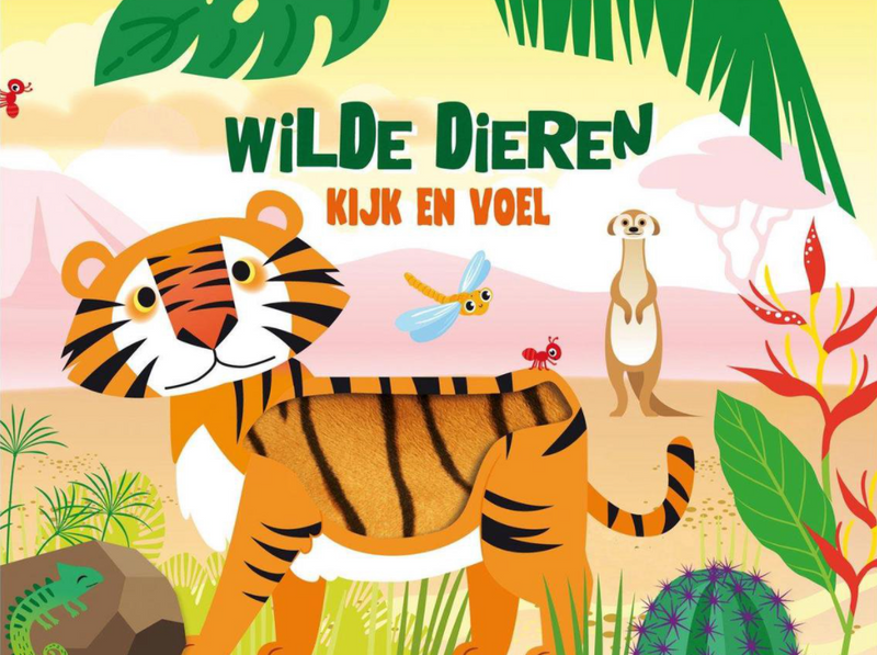 Kijk en voel - Wilde dieren