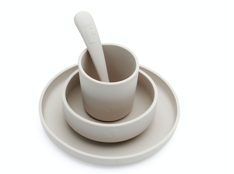 Jollein Dinerset - Siliconen - Nougat