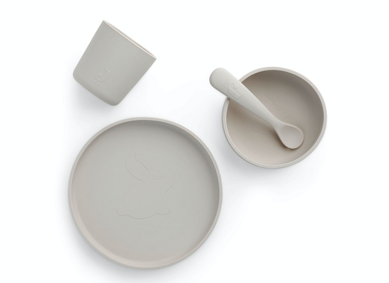 Jollein Dinerset - Siliconen - Nougat