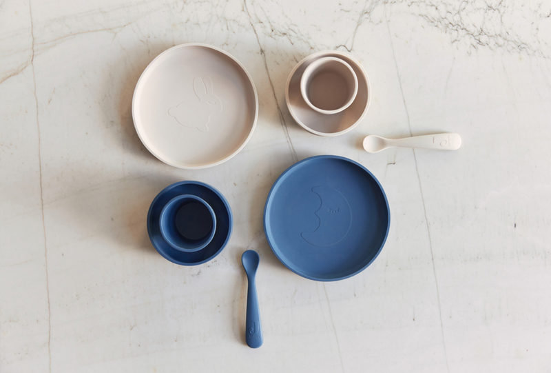 Jollein Dinerset - Siliconen - Nougat