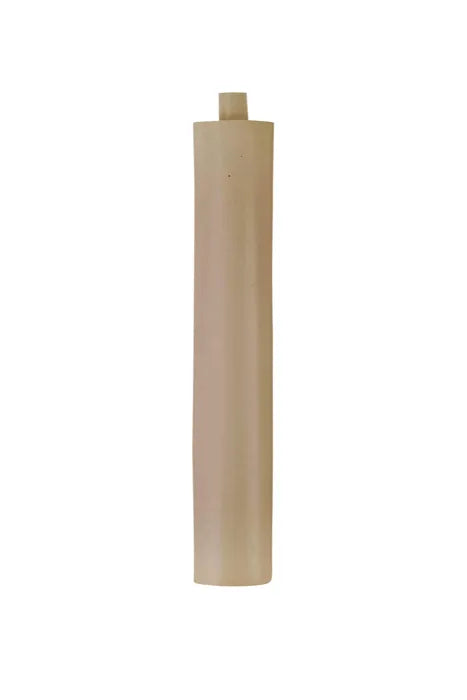 Zusss 4 Rustieke Kaarsjes - 12cm - Kaki