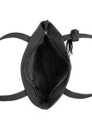 Zusss Basic Shopper met kwast - Zwart