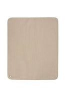 Zusss Deken met stiksels - 80x100cm - Leem