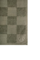 Zusss Handdoek Geblokt - Donkergroen