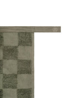 Zusss Handdoek Geblokt - Donkergroen