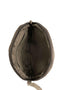 Zusss Kekke Ronde Clutch - Snake Grijs / Groen
