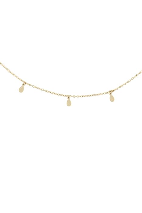 Zusss Ketting met druppeltjes - Goud