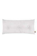 Zusss Kussen met knopen - 70x30cm - Peper en zout