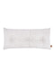 Zusss Kussen met knopen - 70x30cm - Peper en zout