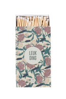 Zusss Lucifers - Leuk ding - Bloemenprint Zand