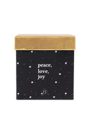 Zusss Luxe Geurkaars in doosje - Peace, love, joy