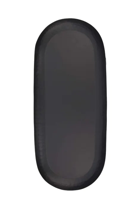 Zusss Ovalen Stylingbord Metaal - 50x20cm - Zwart